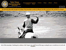 Tablet Screenshot of horseproblemsolved.com